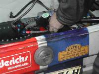 MARTINS RANCH Corvette Vintage Racing green hell ford mustang 